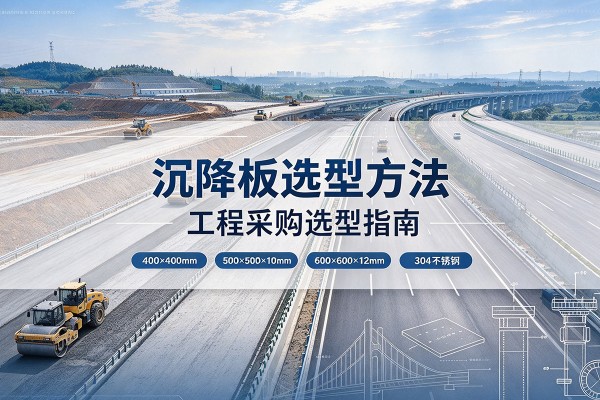 兴仁沉降板选择方法
