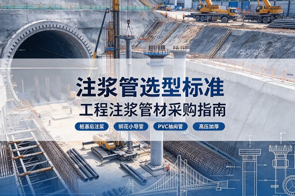 兴仁注浆管选型标准