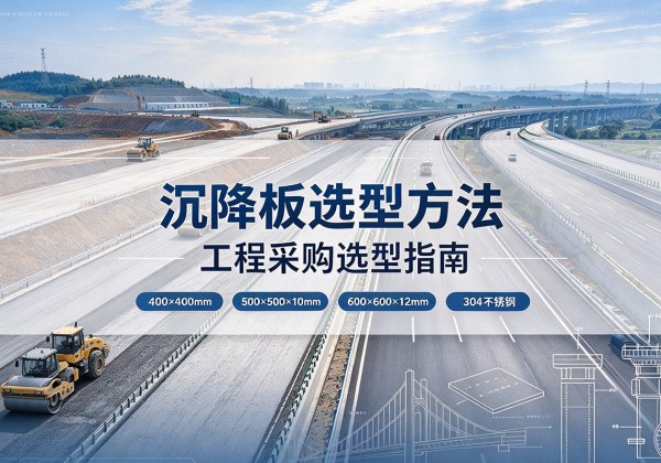 兴仁沉降板选择方法